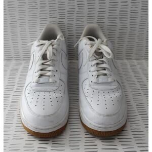 Nike Mens Air Force 1 Low Sneakers White Size 10.5 Pre-Owned